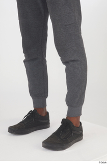 Kavan black sneakers calf dressed grey pants sports 0002.jpg